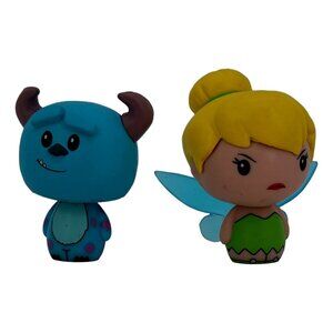 Funko Pops Tinkerbell & Sulley Miniatures, Without Original Packaging